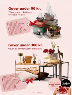 Eksempel på tilbudsavis Julens bedste gaveidéer fra butik Daells Bolighus gyldig fra 24/12/2025 | Side: 4