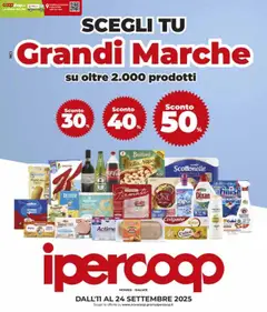 Anteprima dell'opuscolo Attuale volantino dal negozio Ipercoop valido da 11/09/2025