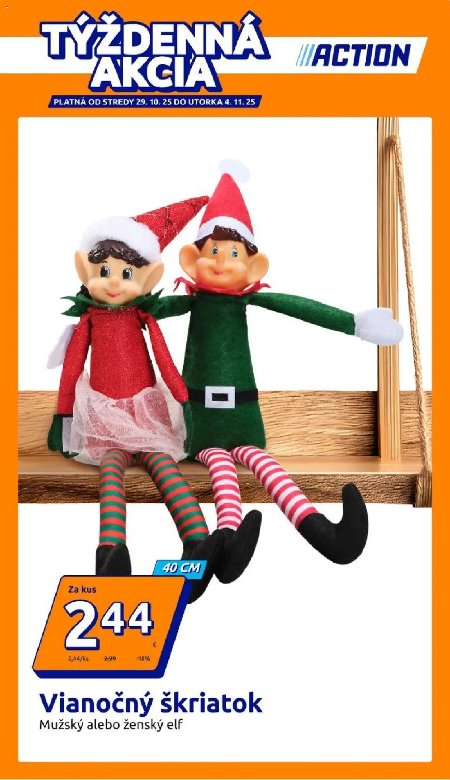 Náhľad Action letáku platného od 29.10.2025
