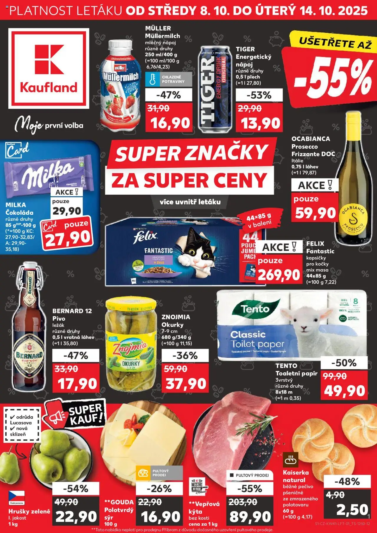  KAUFLAND Leták - Kolín (08.10.2025) příští týden 