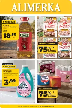 Vista previa del folleto de la tienda Alimerka válido desde el 23/04/2026 