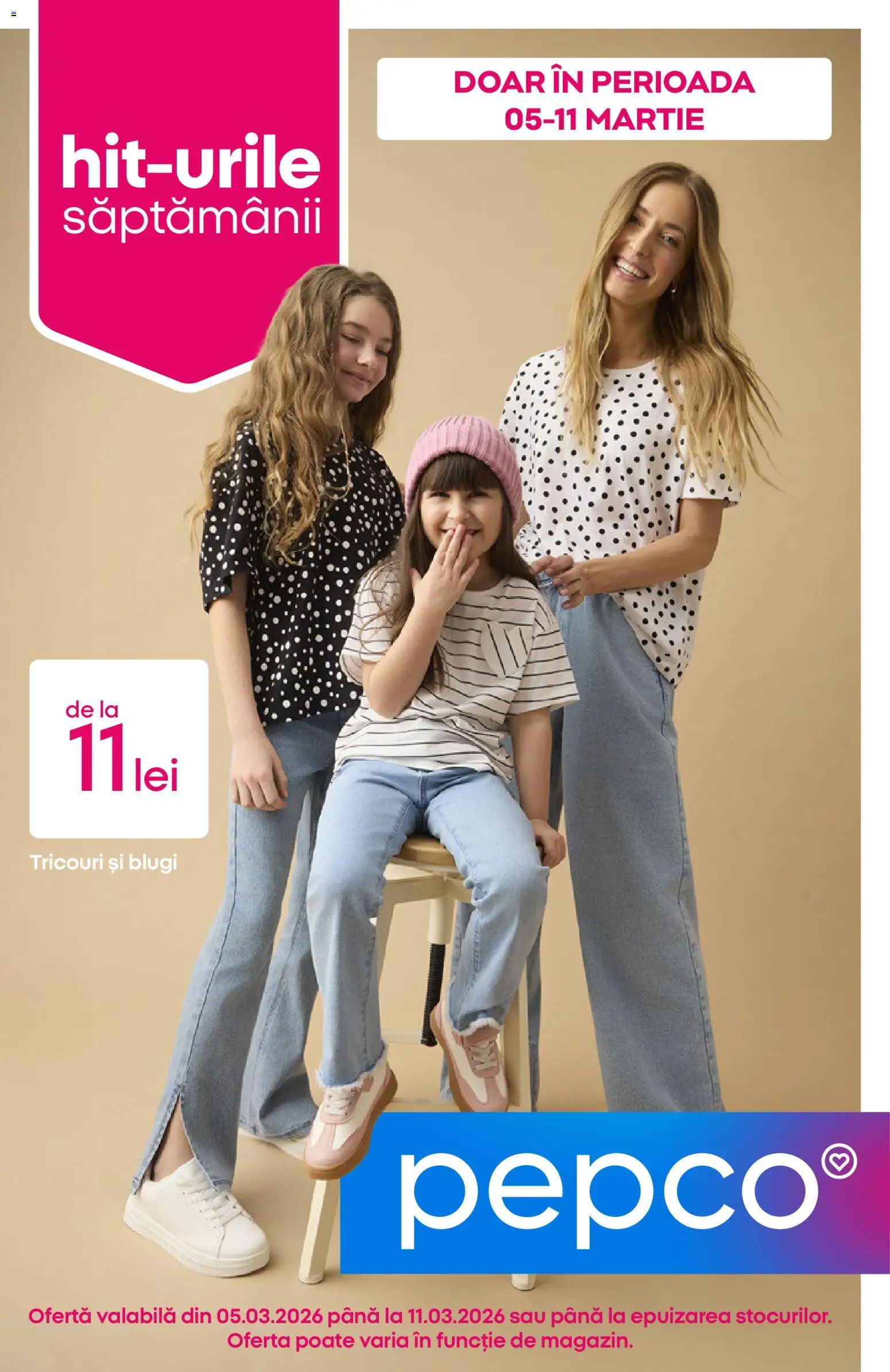 Previzualizarea de cataloage: Pepco Pepco Catalog valabil de la 05.03.2026