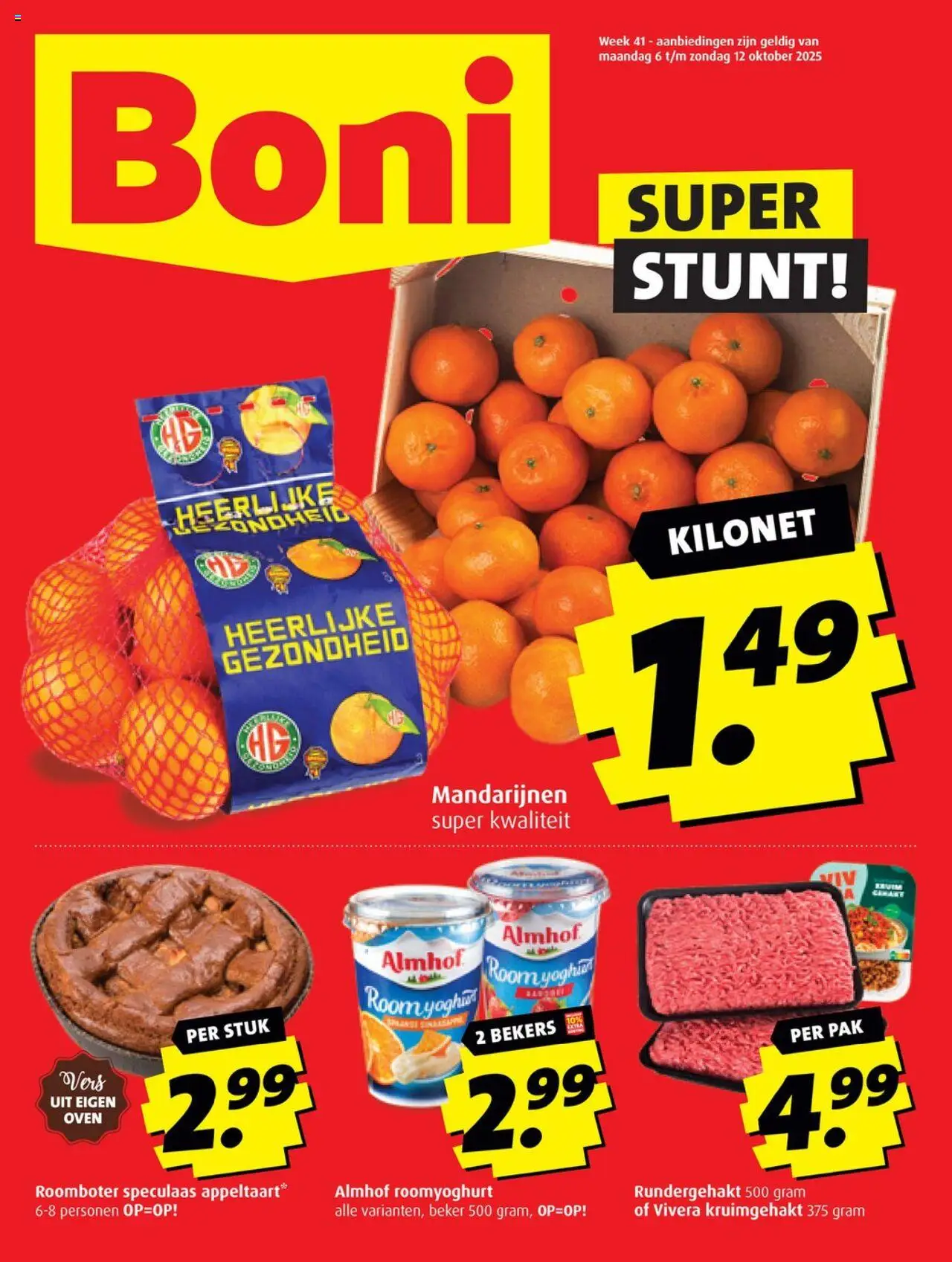 Boni shop Folder week 41 geldig vanaf 06-10-2025 - Paginanummer 1