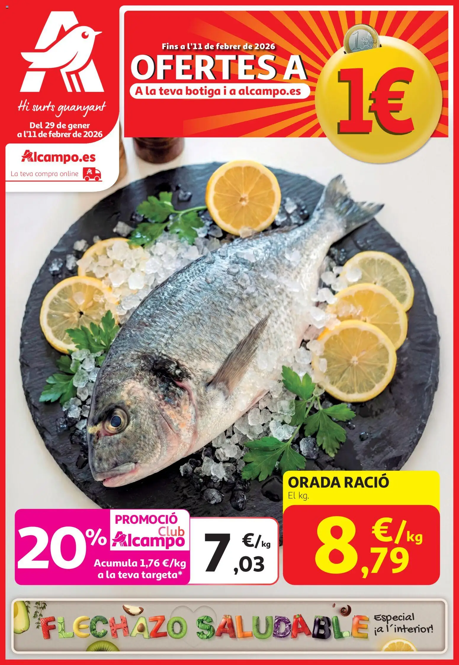 Vista previa del folleto de la tienda Alcampo válido desde el 29/01/2026 