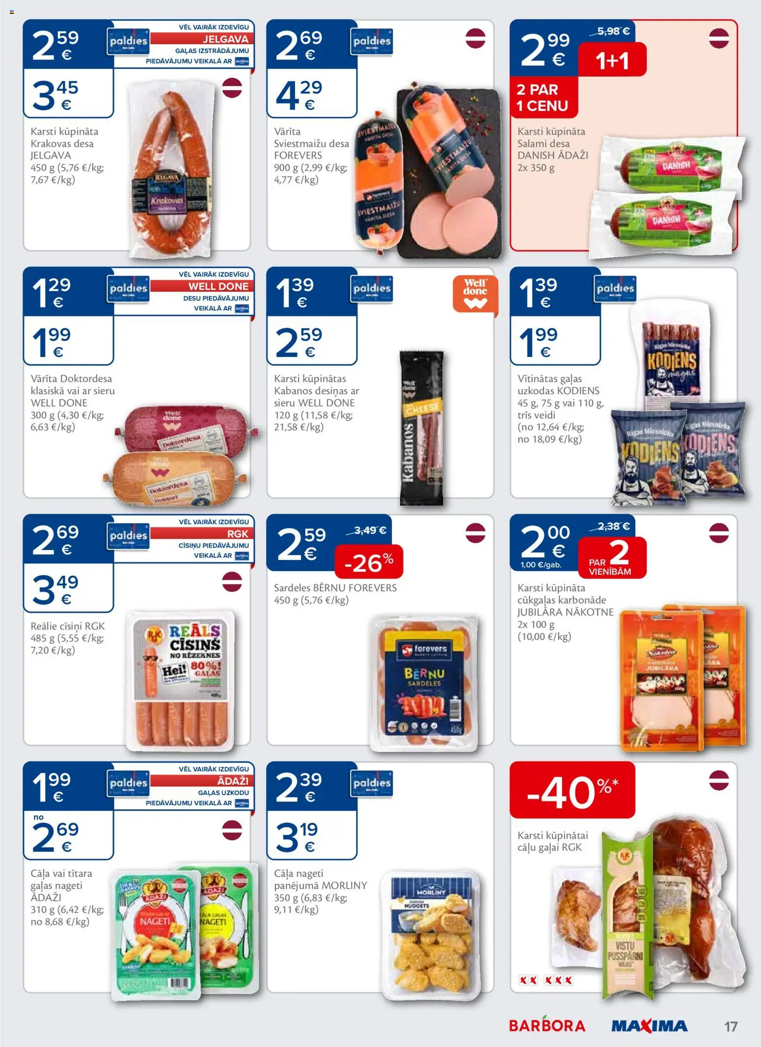 Skatīt Maxima akciju bukletu, derīgs no 2026.01.06