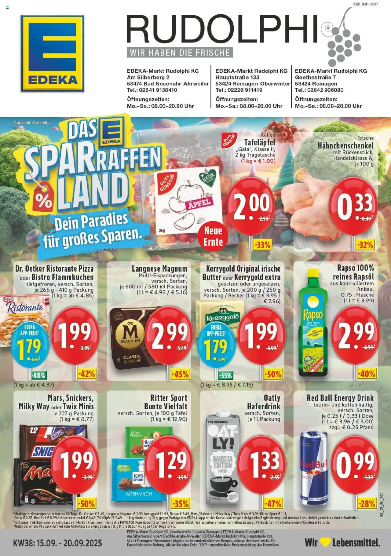 EDEKA Prospekt ab 14.09.2025 - Prospekt Remagen Online