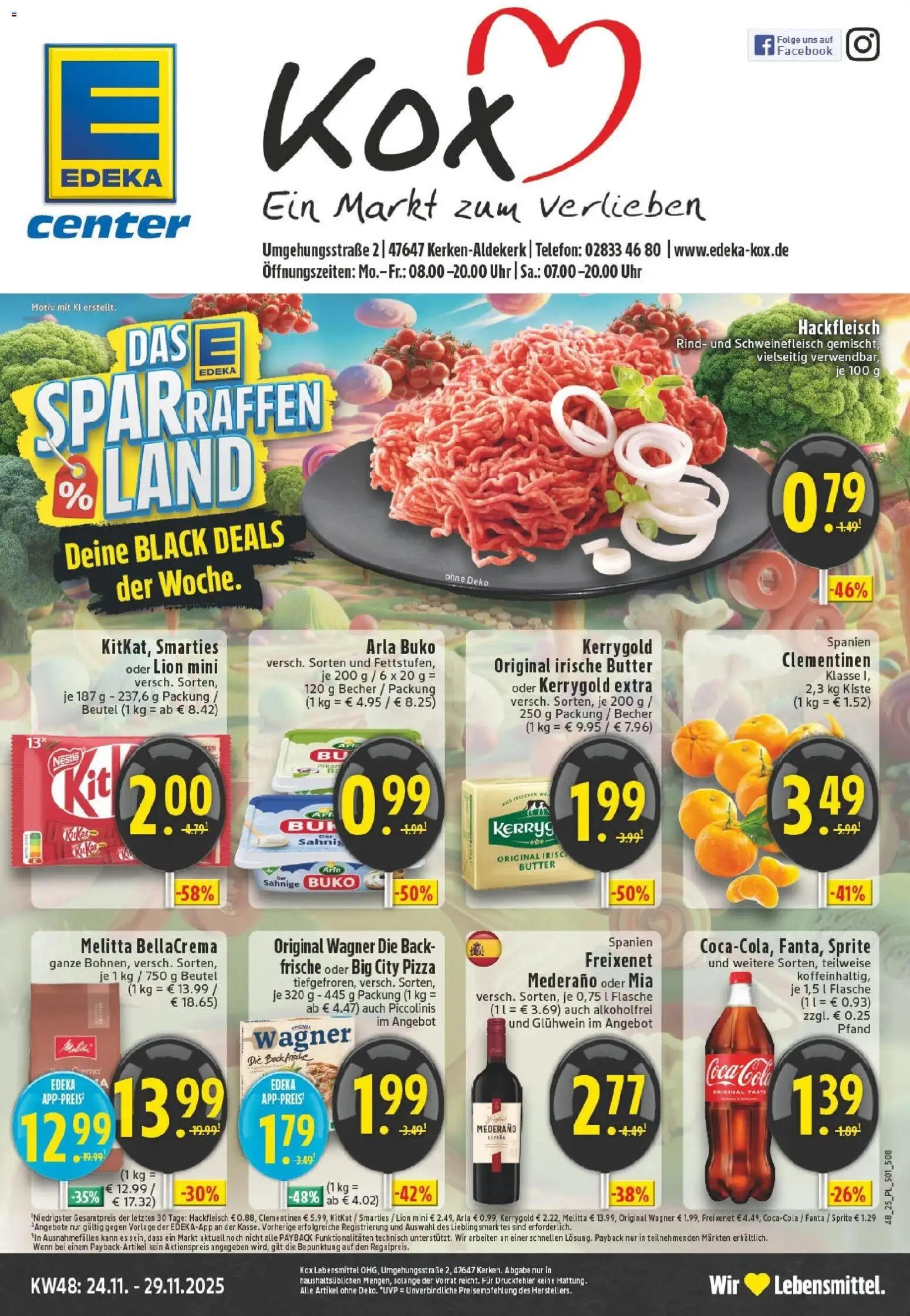 Vorschau von dem Prospekt des Geschäftes Edeka, gültig ab dem 23.11.2025