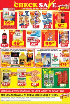 Preview of Check Save flyer valid from 06/08/2025