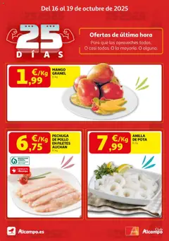 Vista previa del folleto de la tienda Alcampo válido desde el 16/10/2025 