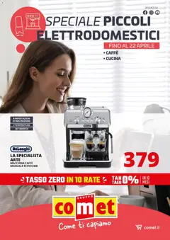 Anteprima dell'opuscolo Comet volantino Piccoli Elettrodomestici dal negozio Comet valido da 10/04/2026