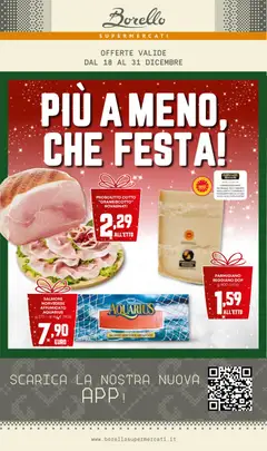 Anteprima dell'opuscolo Attuale volantino dal negozio Borello Supermercati valido da 18/12/2025