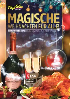 Vorschau des Merkblatts Aktionen Weihnachten vom Shop TopCC gültig von 10.11.2025 bis 31.12.2025