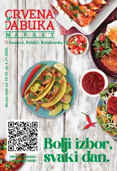 Pregled letka Katalog trgovine Crvena jabuka vrijedi od 2025.10.15