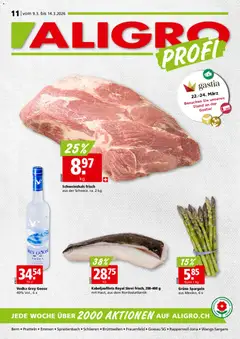 Vorschau des Merkblatts Aligro aktionen vom Shop Aligro gültig von 09.03.2026 bis 14.03.2026