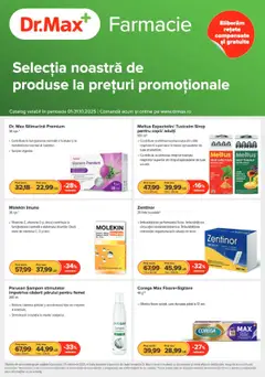 Previzualizarea de cataloage: Dr.Max Catalog nou valabil de la 01.10.2025