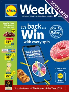 Preview of Lidl Lidl Weekly Scotland valid from 31/07/2025