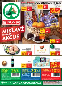 Predogled kataloga iz trgovine Spar veljaven od 26.11.2025