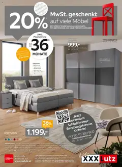 Vorschau der Angebote: XXXLutz Schlafzimmer mit Akzenten gültig ab 21.10.2025