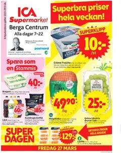 Förhandsgranska reklamblad Linköping från butik ICA Supermarket gäller från 23/03/2026