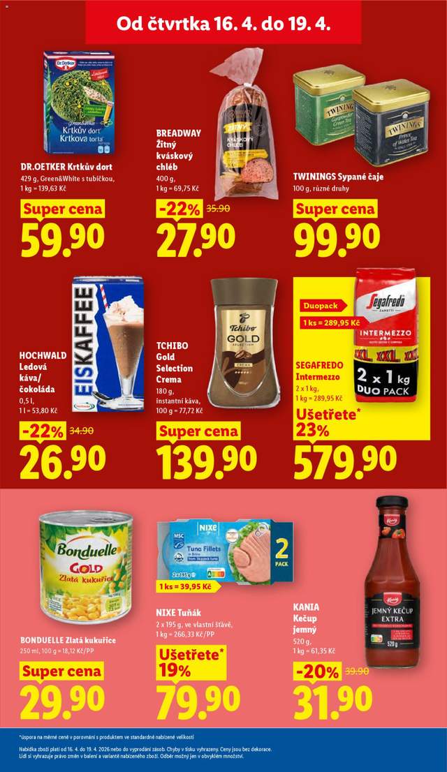 Nový Lidl leták od 16.04.