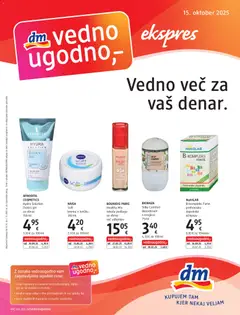 Predogled kataloga iz trgovine DM Drogerie Markt veljaven od 15.10.2025