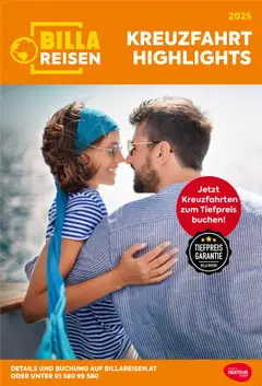 Vorschau der Angebote: Billa Kreuzfahrt Highlights 2025 gültig ab 03.06.2025