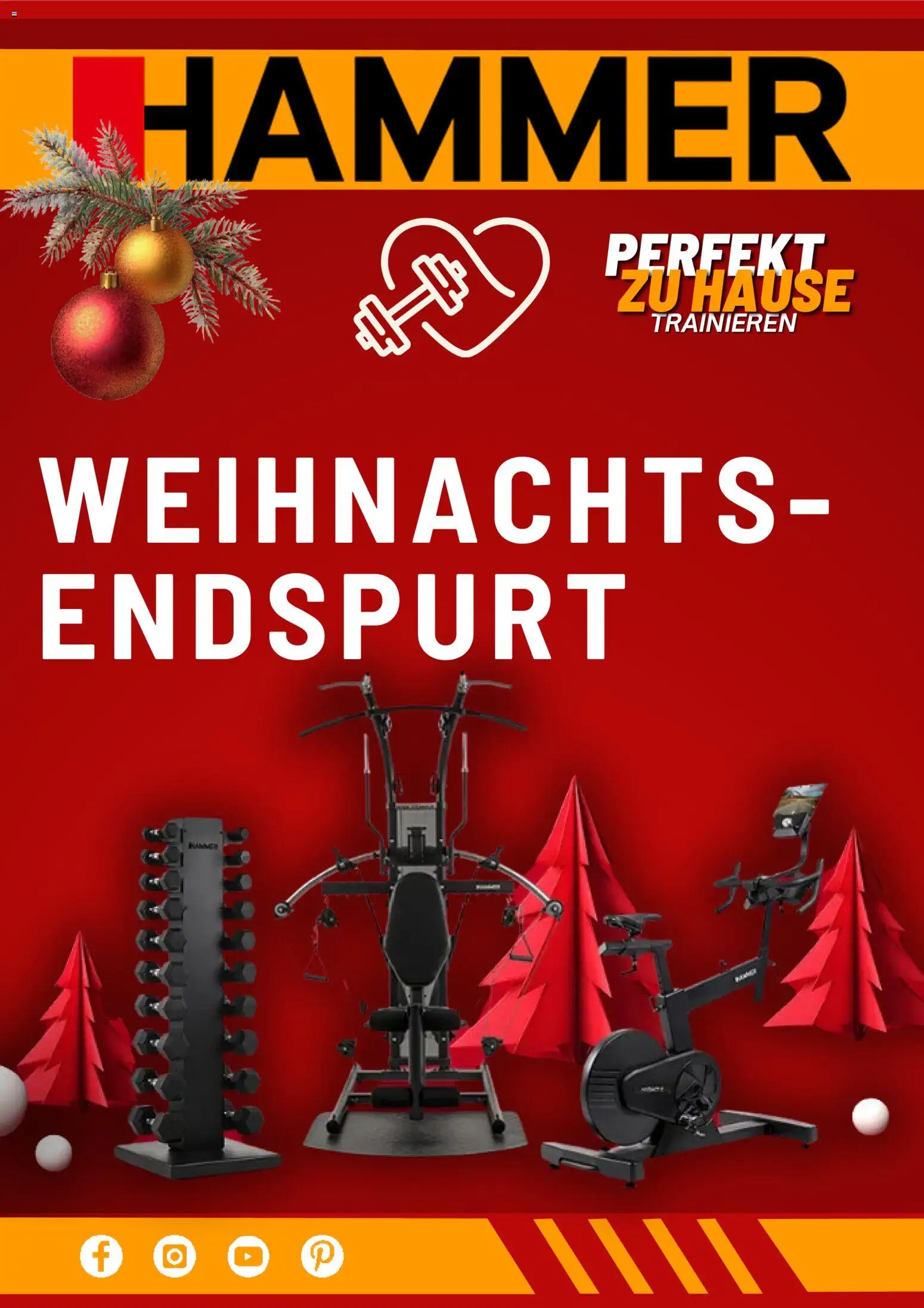 Vorschau von dem Prospekt des Geschäftes Hammer, gültig ab dem 08.12.2025