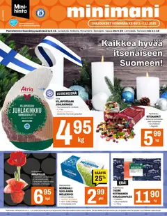 Kaupan Minimani Tarjoukset esikatselu, voimassa 03/12/2025