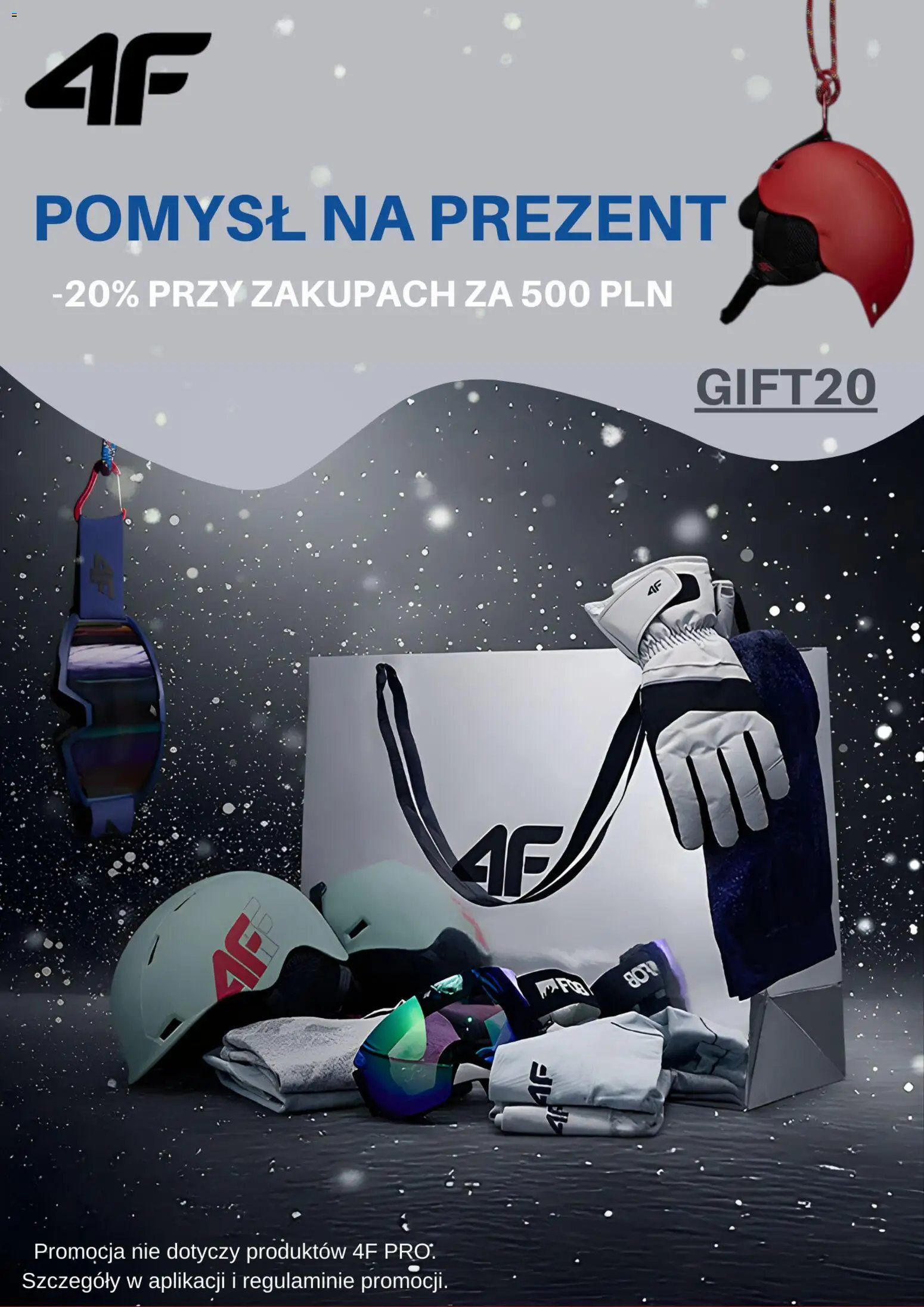 Pogląd gazetki "Promocje" ze sklepu 4F ważnej od 02.12.2025