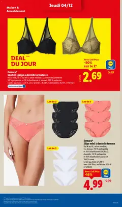 Prévisualisation de Catalogue de la semaine 49 du magasin LIDL formulaire valide 04/12/2025 | Page: 49