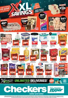 Preview of Checkers flyer valid from 18/07/2025