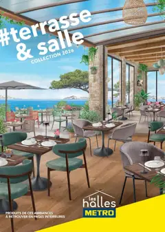 Prévisualisation de Terrasse&salle Collection 2026 du magasin METRO formulaire valide 09/01/2026