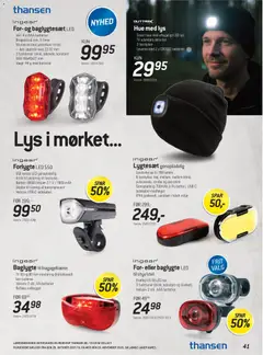 Eksempel på tilbudsavis Tilbudsavis fra butik Thansen gyldig fra 29/10/2025 | Side: 41
