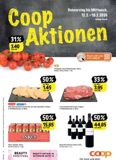 Vorschau des Merkblatts Aktionen vom Shop Coop gültig von 12.02.2026 bis 18.02.2026