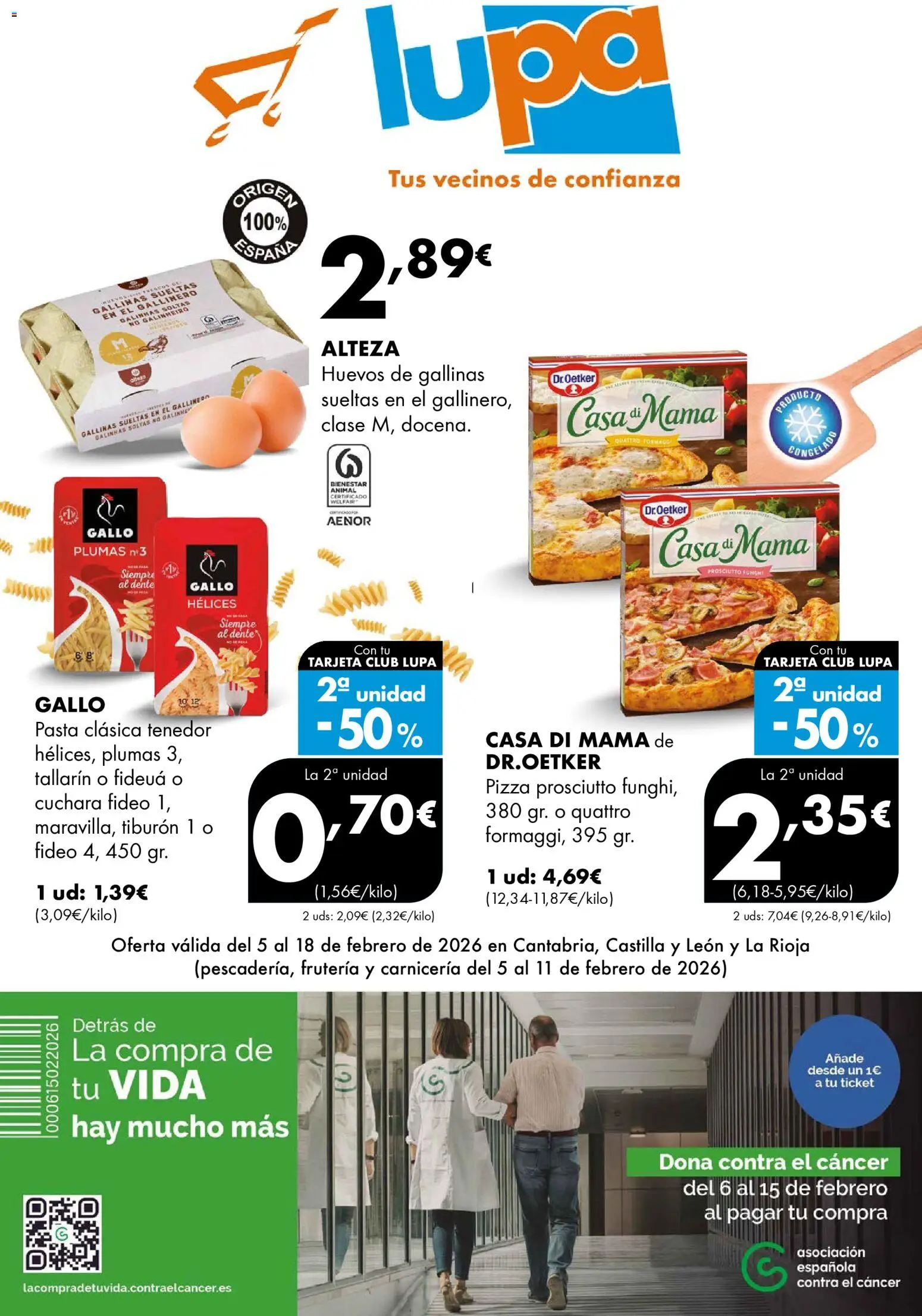 Vista previa del folleto de la tienda Lupa Supermercados válido desde el 05/02/2026 