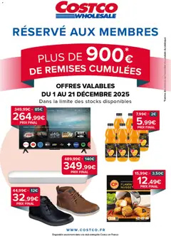 Prévisualisation de Catalogue du magasin Costco formulaire valide 01/12/2025