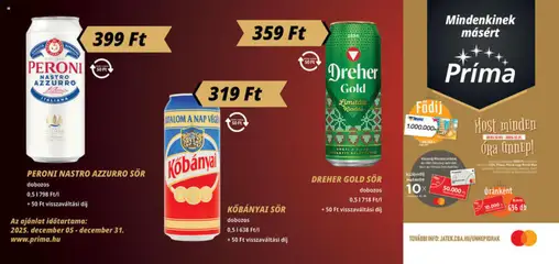 CBA Príma - Aktuális óriásplakátok megtekintése, amely érvényes 2025.12.05.-től | Oldal: 4