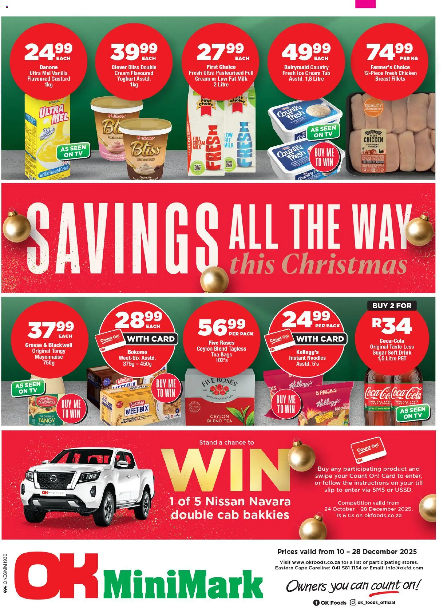 Preview of OK Foods flyer valid from 10/12/2025