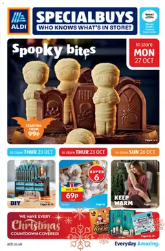 Preview of Aldi Weekly offers UK Specialbuys valid from 23/10/2025