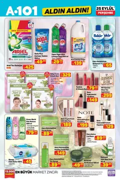 A101 Katalog Aldın Aldın 25.09.2025 - Broşürünün önizlemesi