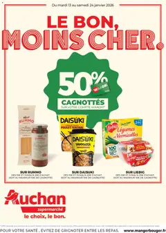 Prévisualisation de Petits prix savoureux du magasin Auchan formulaire valide 13/01/2026