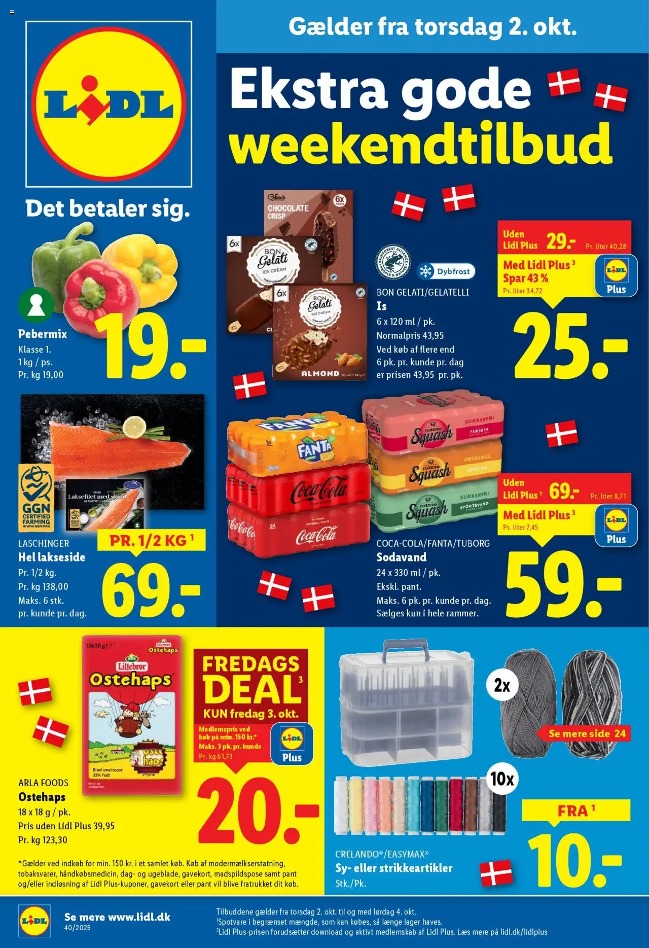 Lidl tilbudsavis gyldig fra 02/10/2025 - side 1