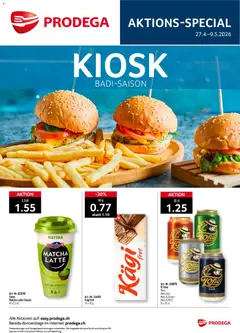 Vorschau des Merkblatts Prodega aktionen Kiosk vom Shop Prodega gültig von 27.04.2026 bis 09.05.2026