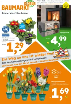 Vorschau von dem Prospekt des Geschäftes Globus Baumarkt, gültig ab dem 23.02.2026