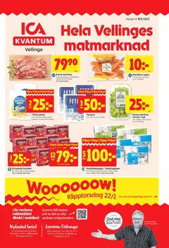 Förhandsgranska reklamblad Vellinge från butik ICA Kvantum gäller från 09/03/2026