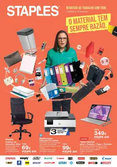 Pré-visualização do folheto da loja Staples válida a partir de 05/01/2026