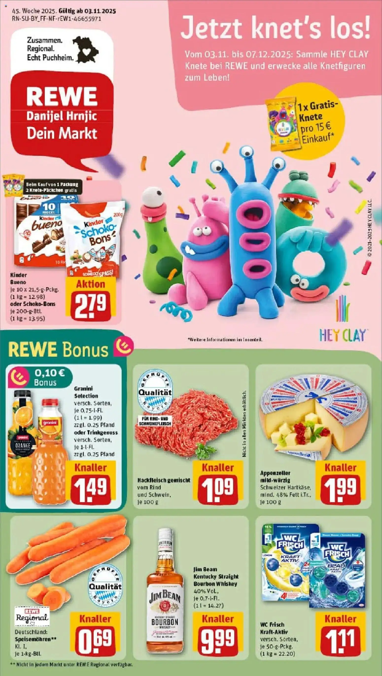 Vorschau von dem Prospekt des Geschäftes Rewe, gültig ab dem 02.11.2025