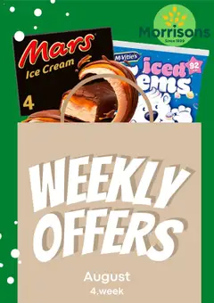 Preview of Morrisons Weekly offers valid from 18/08/2025