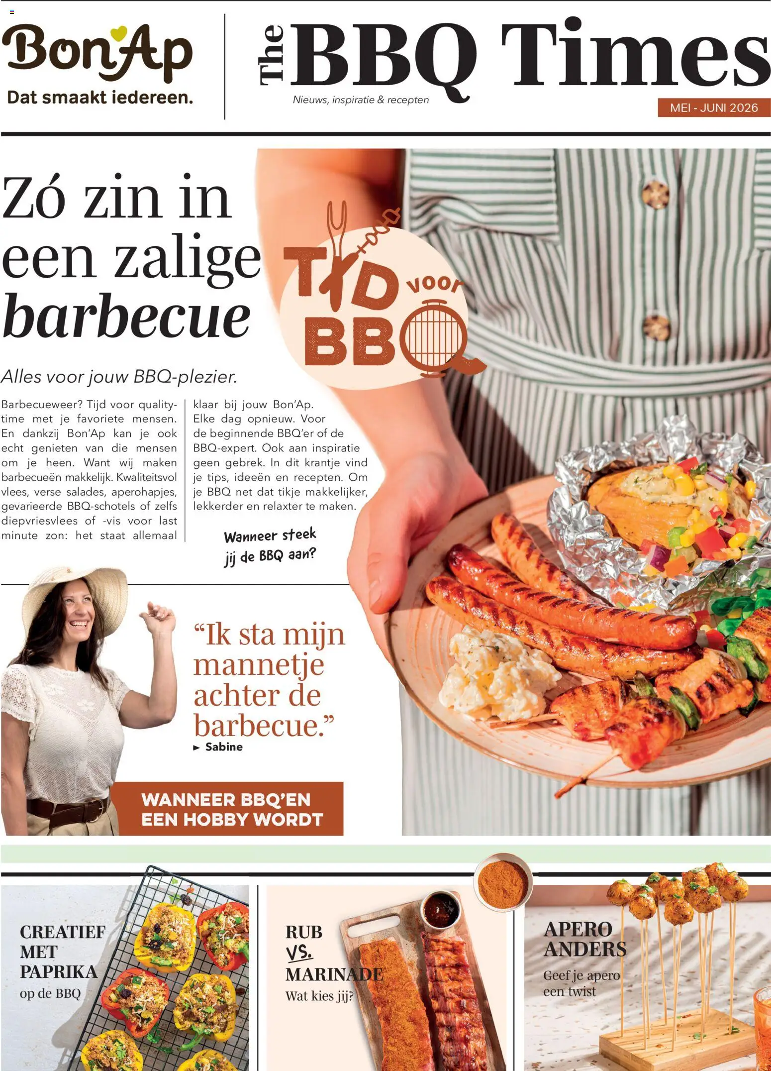 Voorbeeld van Bon Ap- The BBQ Times van winkel Bon Ap geldig vanaf 06/05/2026