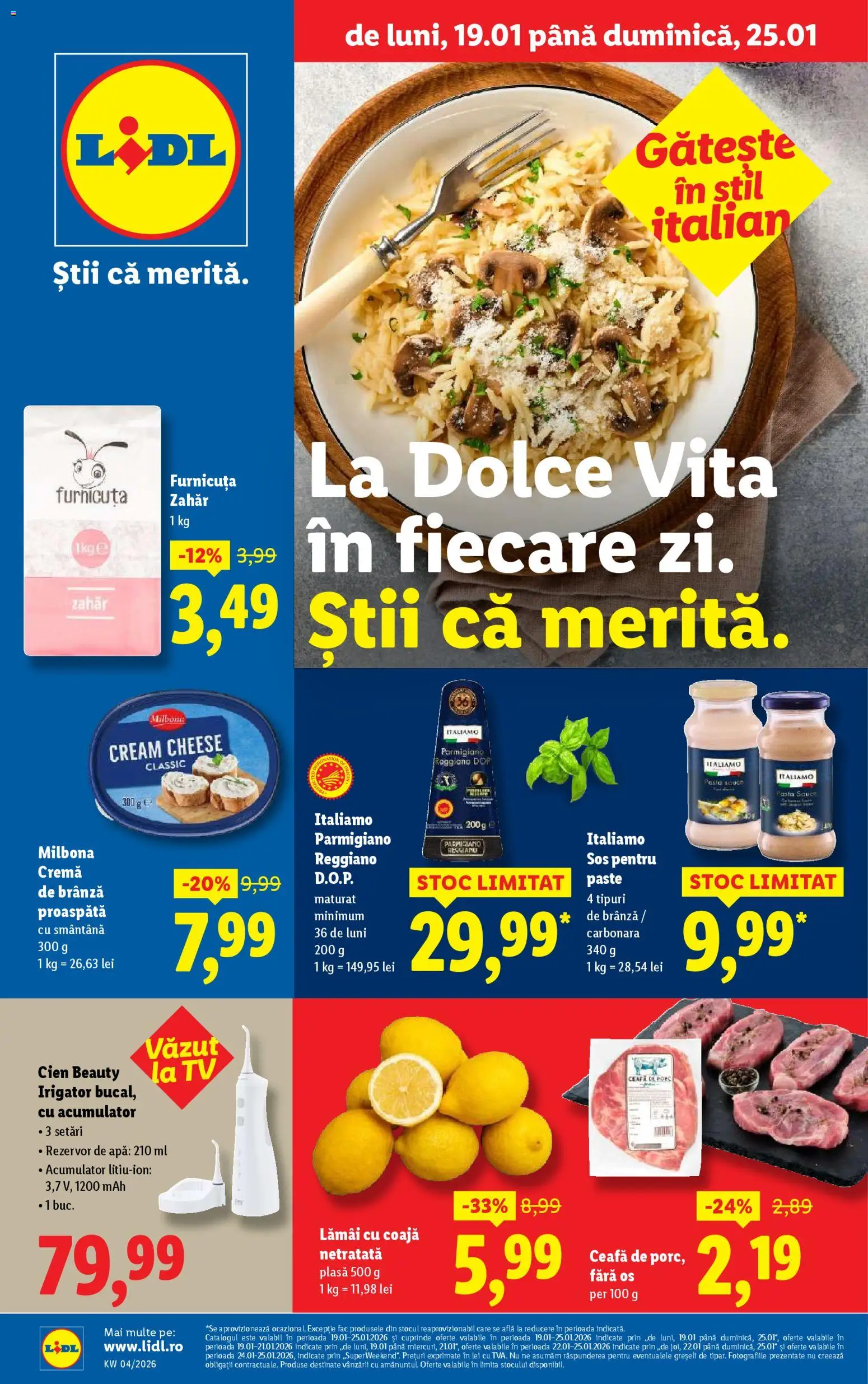 Previzualizarea de cataloage: Lidl Catalog nou valabil de la 19.01.2026